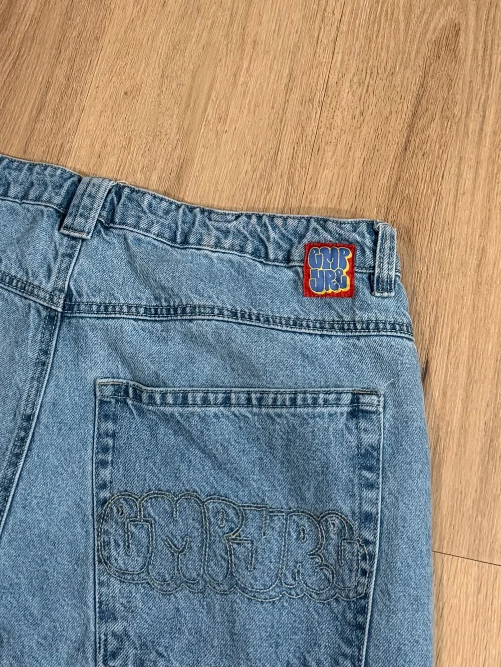 Empyre Loose Fit Relaxed Denim Light Wash Skater Jeans Men’s size 36 Y2K - Picture 7 of 8